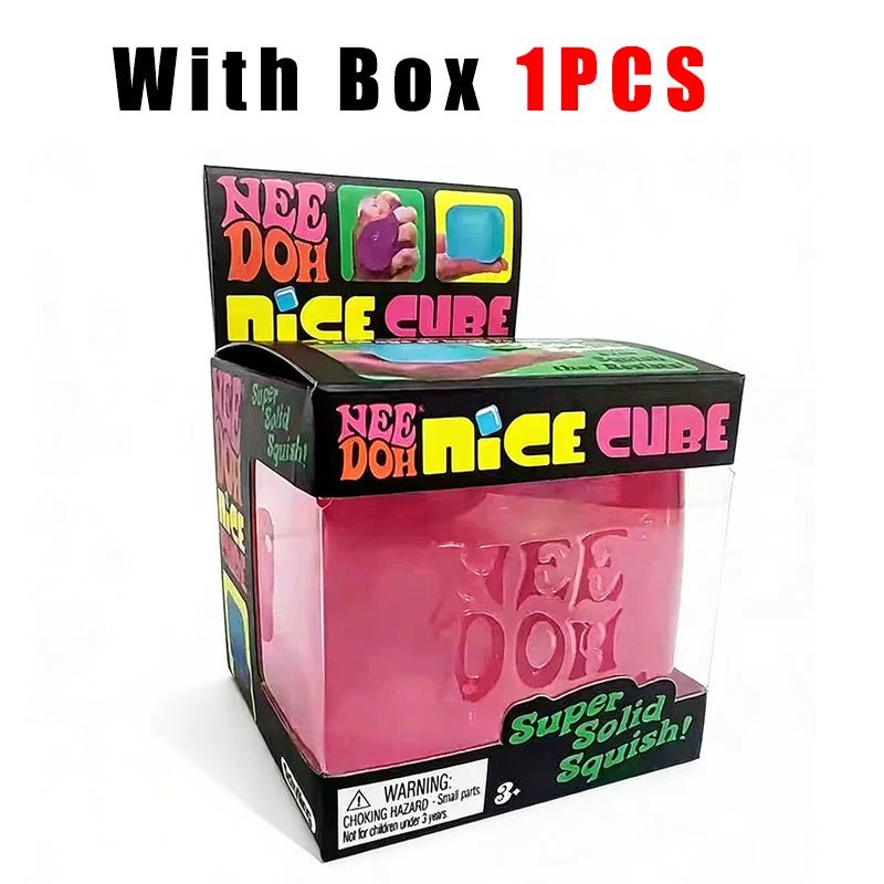NeeDoh Nice Cube – Squishy Sensory Fidget Toy