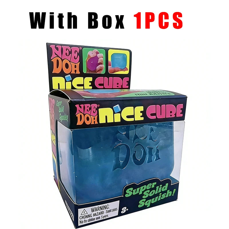 NeeDoh Nice Cube – Squishy Sensory Fidget Toy