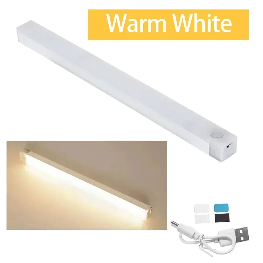Wireless Motion Sensor LED Bar Light – Rechargeable & Magnetic