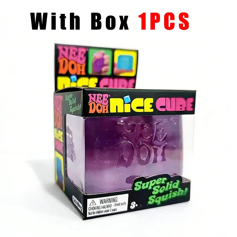 NeeDoh Nice Cube – Squishy Sensory Fidget Toy