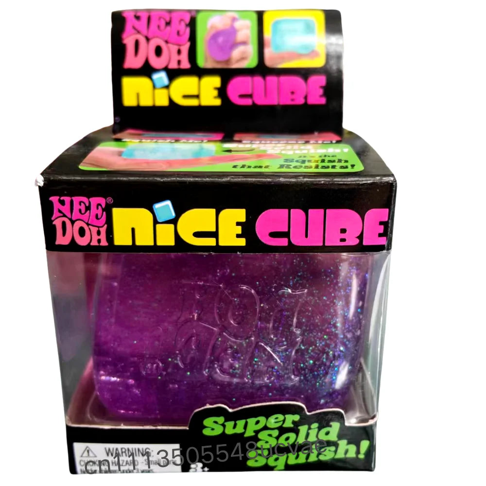 NeeDoh Nice Cube – Squishy Sensory Fidget Toy