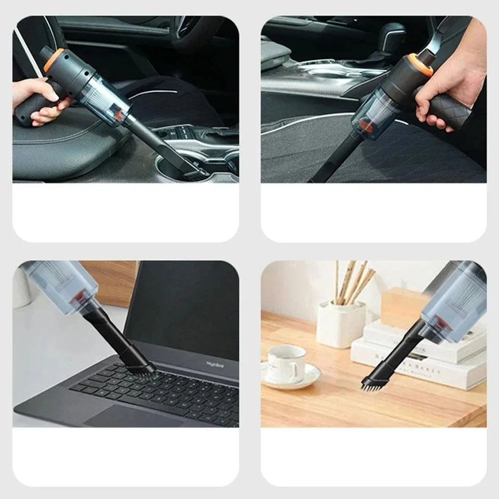 Cordless Car Vacuum Cleaner – 9000PA Portable Handheld Vac