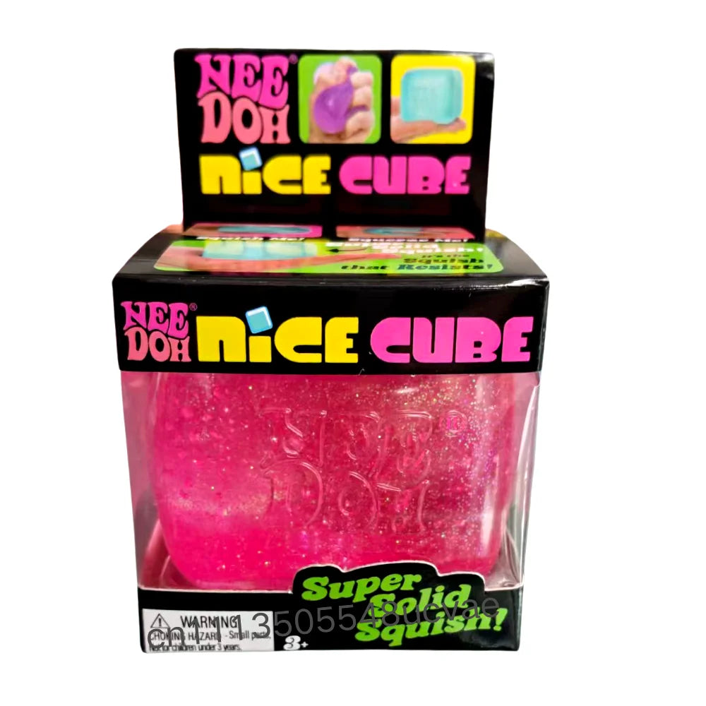 NeeDoh Nice Cube – Squishy Sensory Fidget Toy